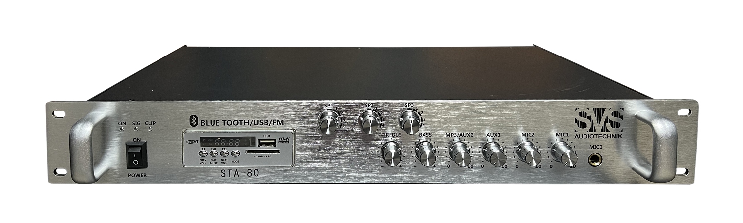 SVS Audiotechnik STA-80 Микшер-усилитель для систем Public Address в Тольятти