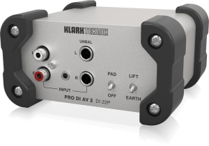 Klark Teknik DI 22P пассивный стерео директ-бокс в Тольятти