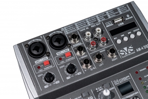 SVS Audiotechnik mixers AM-4 DSP Аналоговый микшерный пульт, 4-канала в Тольятти